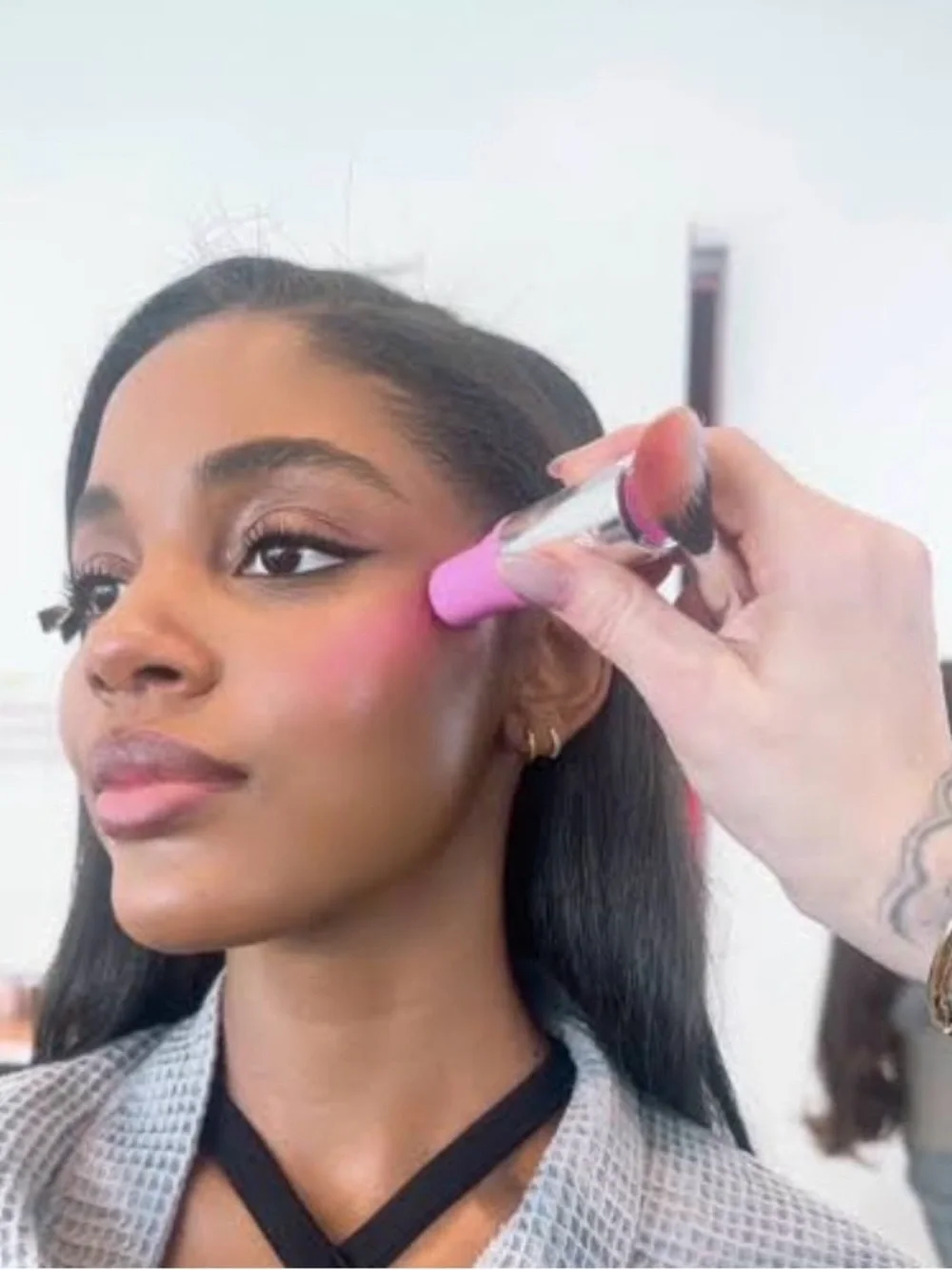 Haus Labs GLASSY LILAC By Lady Gaga  Cream Blush Stick - Lilac Pink
